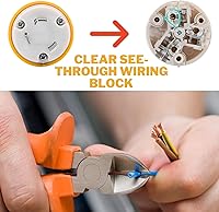 Vista 4 de Sintron NEMA L6-30P - Enchufe de bloqueo giratorio de 30 amperios, 250 voltios, 2 polos, 3 cables, listado ETL, conector de bloqueo de enchufe macho