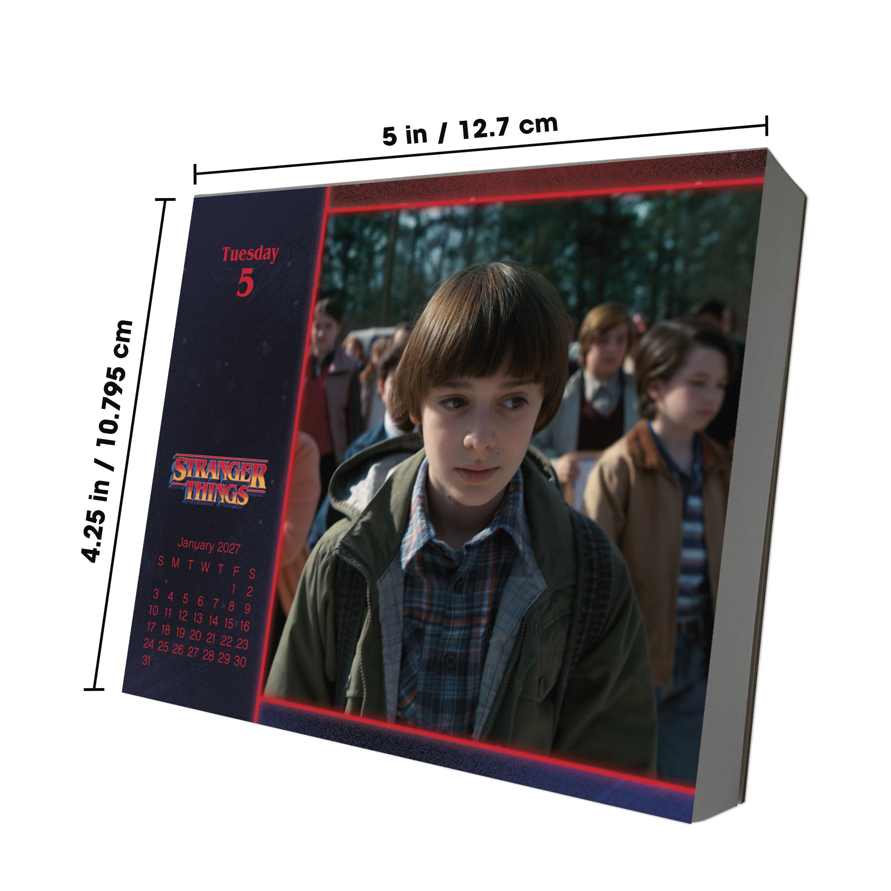2027 Stranger Things Day-at-a-Time Calendar