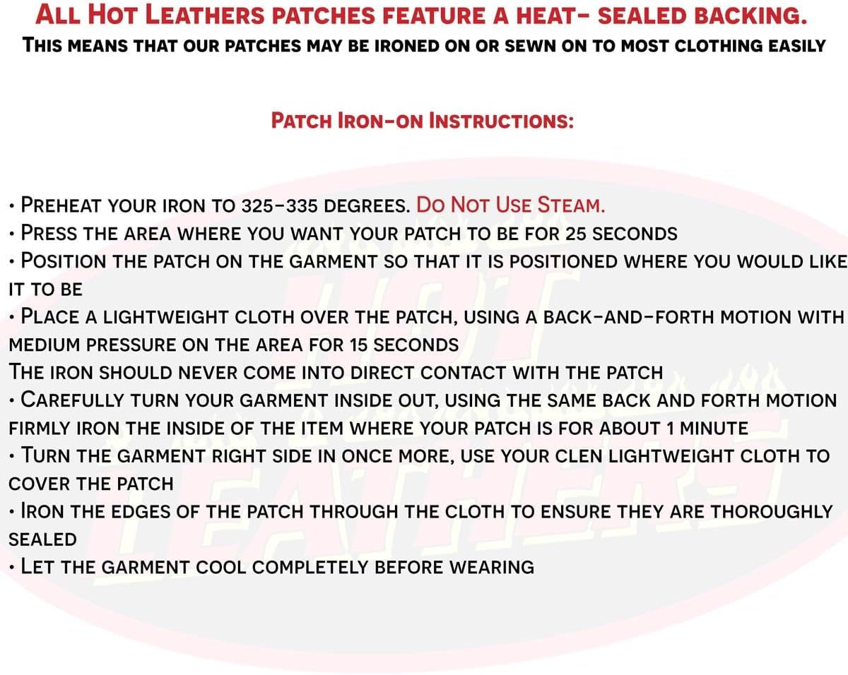 Hot Leathers PPB1217 Reflective Crucifix 9" x 11" Patch