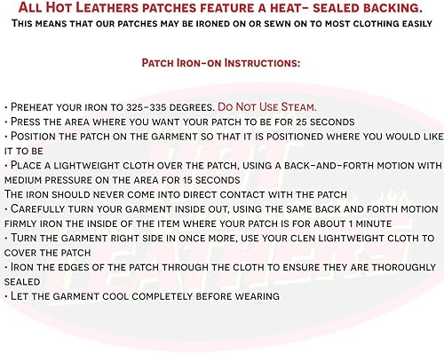 Miniatura 3 de Hot Leathers parche unisex para adultos