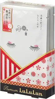 フェイスマスク パック ルルルン 京都のプレミアムルルルン（舞妓肌マスク） 1枚×5袋