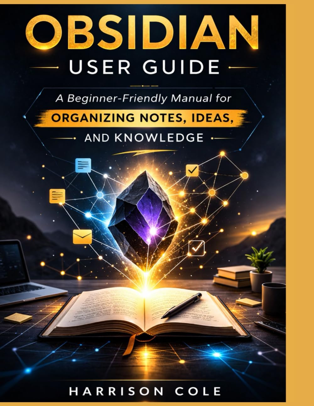 Obsidian User Guide: A Beginner-Friendly Manual for Organizing Notes, Ideas, and Knowledge