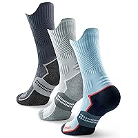 Juclise Bambù Coolmax Compressione Running Calzini Sportivi Trekking Allenamento (IT)