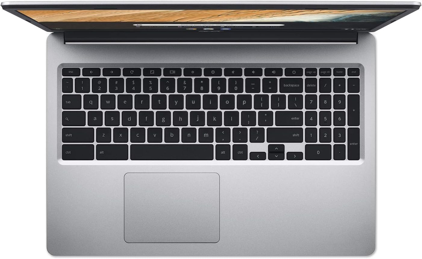 acer Chromebook 315, Intel Celeron N4000, 15.6" Full HD IPS Touch Display, 4GB LPDDR4, 32GB eMMC, Gigabit WiFi, Google Chrome, CB315-3HT-C296