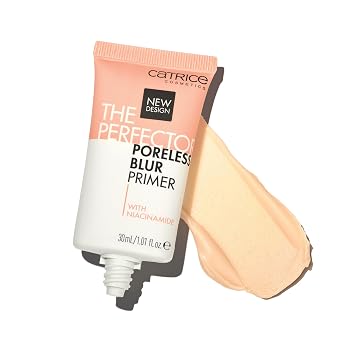 Catrice | The Perfector Poreless Blur Primer | Pore & Fine Line Refining Make Up Base with Niacinamide | Vegan & Cruelty Free | Made Without Gluten, Oil, Parabens, Phthalates, Microplastics & Alcohol.
