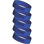 Tribe Lifting Fabric Resistance Bands for Glutes & Legs | 5 Fabric Workout Bands Set | Thick Booty Bands for Squats, Lunges, Hip Training, Physical Therapy & Home Workouts