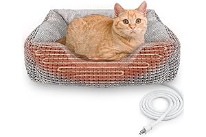 MARUNDA Heated Dog Bed: Warm Haven for Your Canine Companion