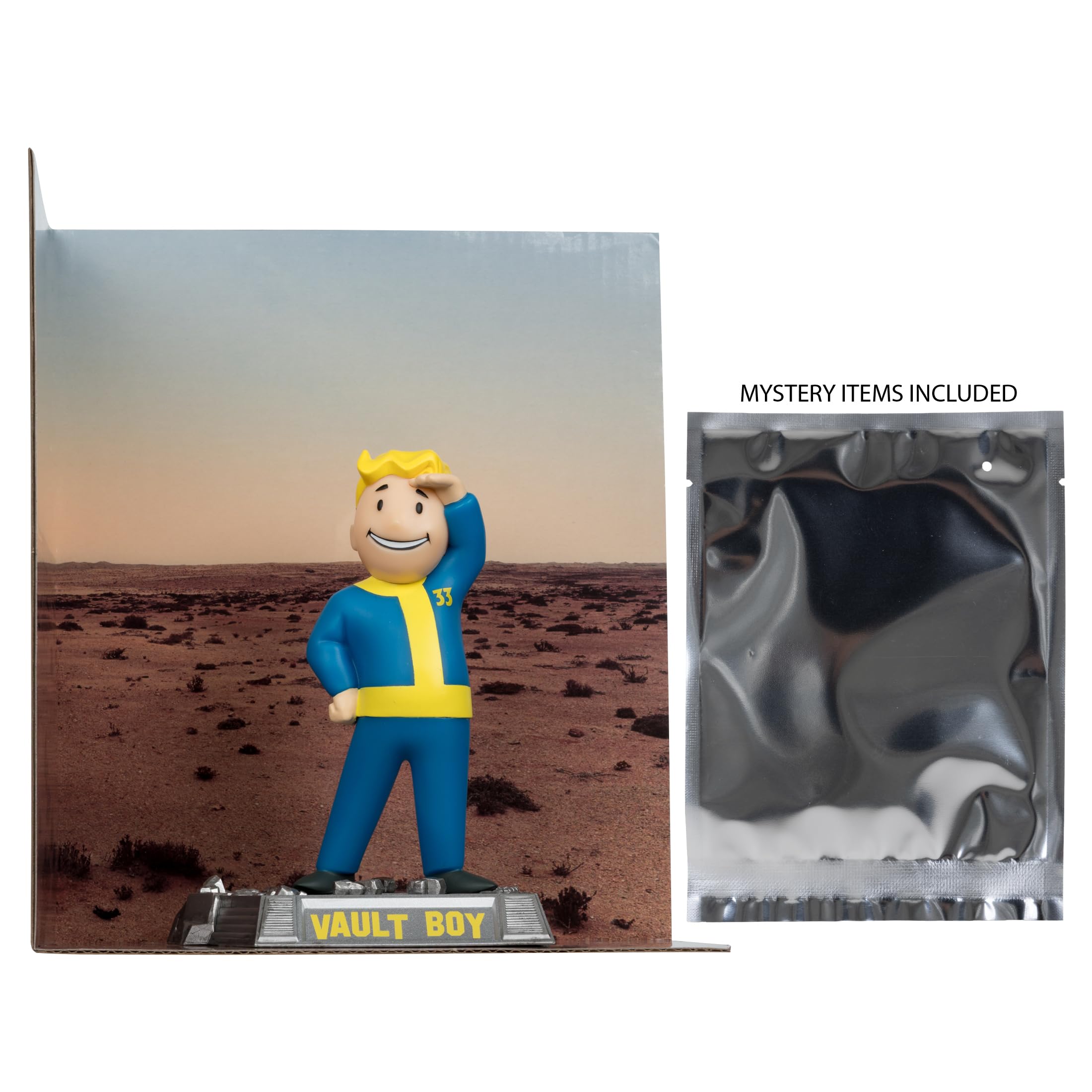 McFarlane Fallout Movie Maniacs Action Figure Vault Boy Version 3 14 cm