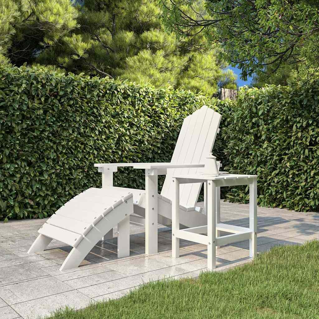 Stół Adirondack HDPE biały 38 x 38 x 46 cm