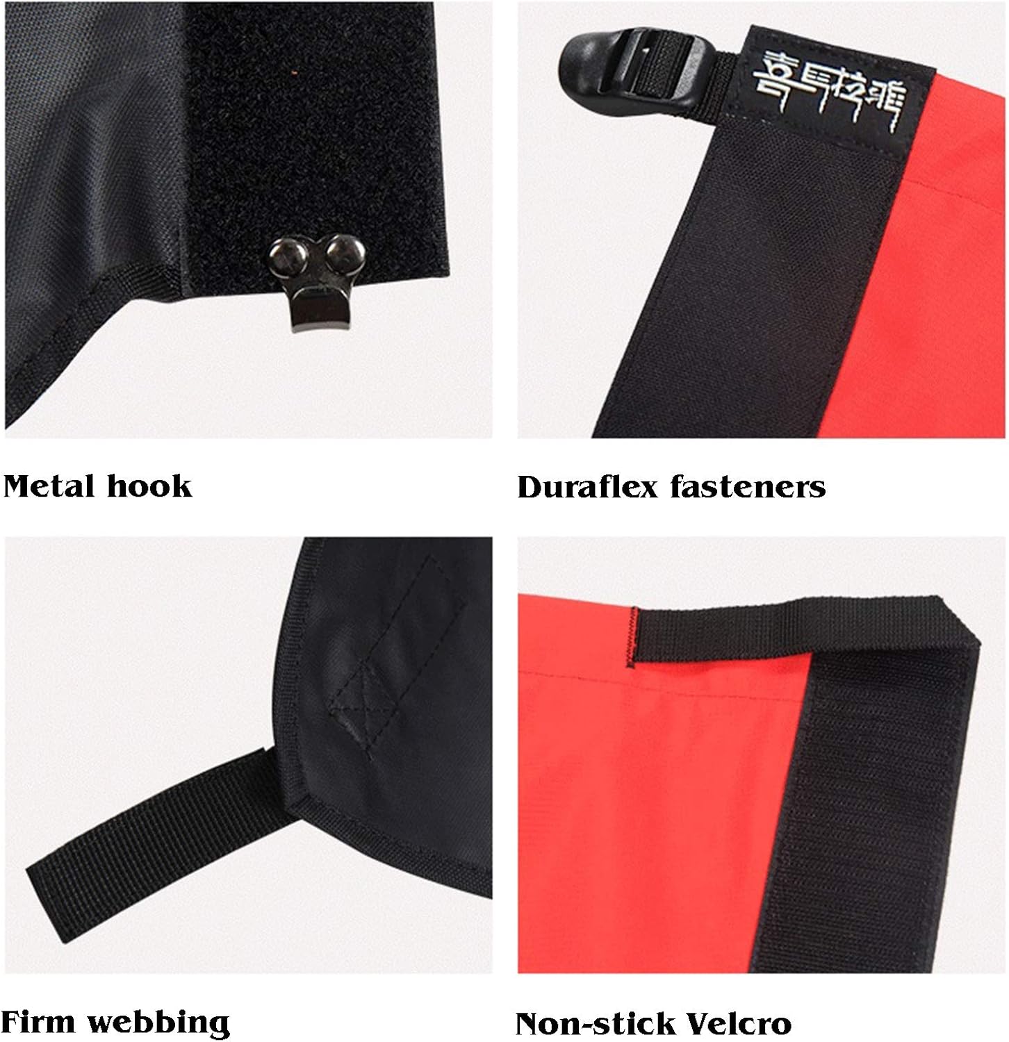 Leg Gaiters Snow Cover Outdoor Hiking Gaiters Leggings, Mountaineering Waterproof Leggings, Desert Sand-proof Shoe Cover, Camping Jungle Hunting (Color : B, Size : S)