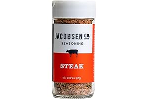 Jacobsen Salt Co. Premium Steak Seasoning: Savor the Symphony of Exquisite Flavors...