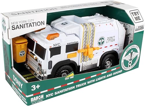 Daron NYC - Camión de saneamiento con luces y sonidos 2019