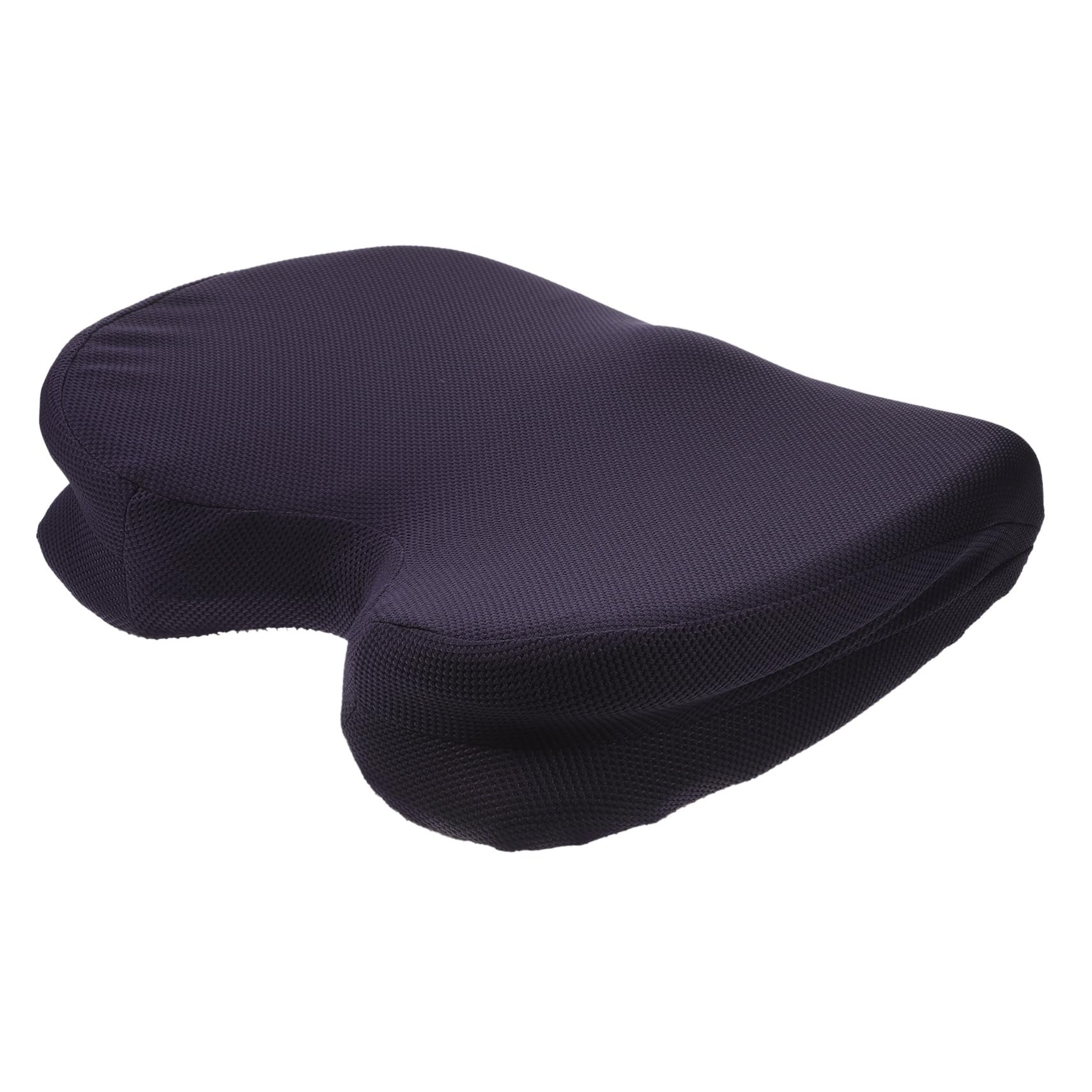 Coussin Bleu à Soulagement en Mousse Mémoire de Forme Confort, Soutien, du Coccyx et Voiture et Fauteuil Roulant