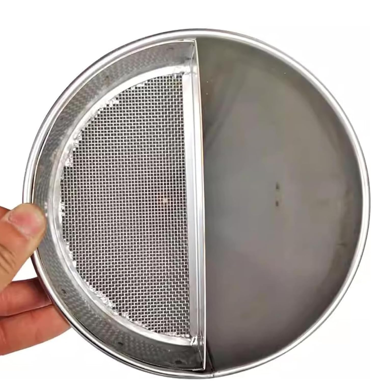 Kit viscosimetro Portatile a Imbuto per fluidi di Perforazione e fanghi, con misurino e setaccio, Strumento per lanalisi dei fanghi sul Campo.