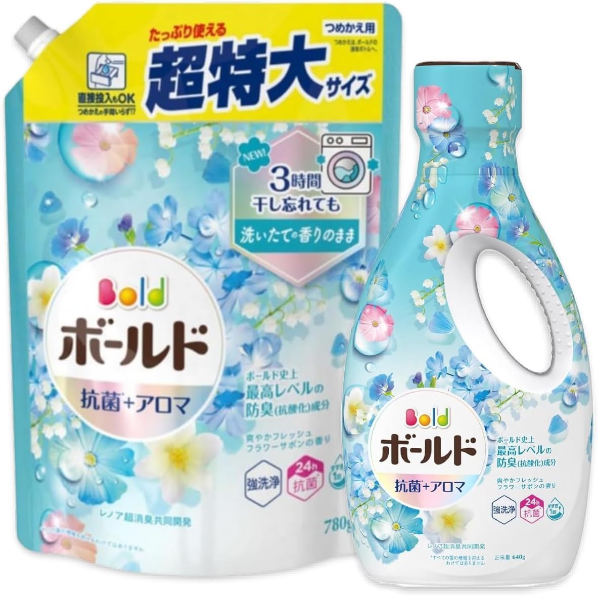 Amazon | 【セット販売】ボールド 洗濯洗剤 液体 爽やか