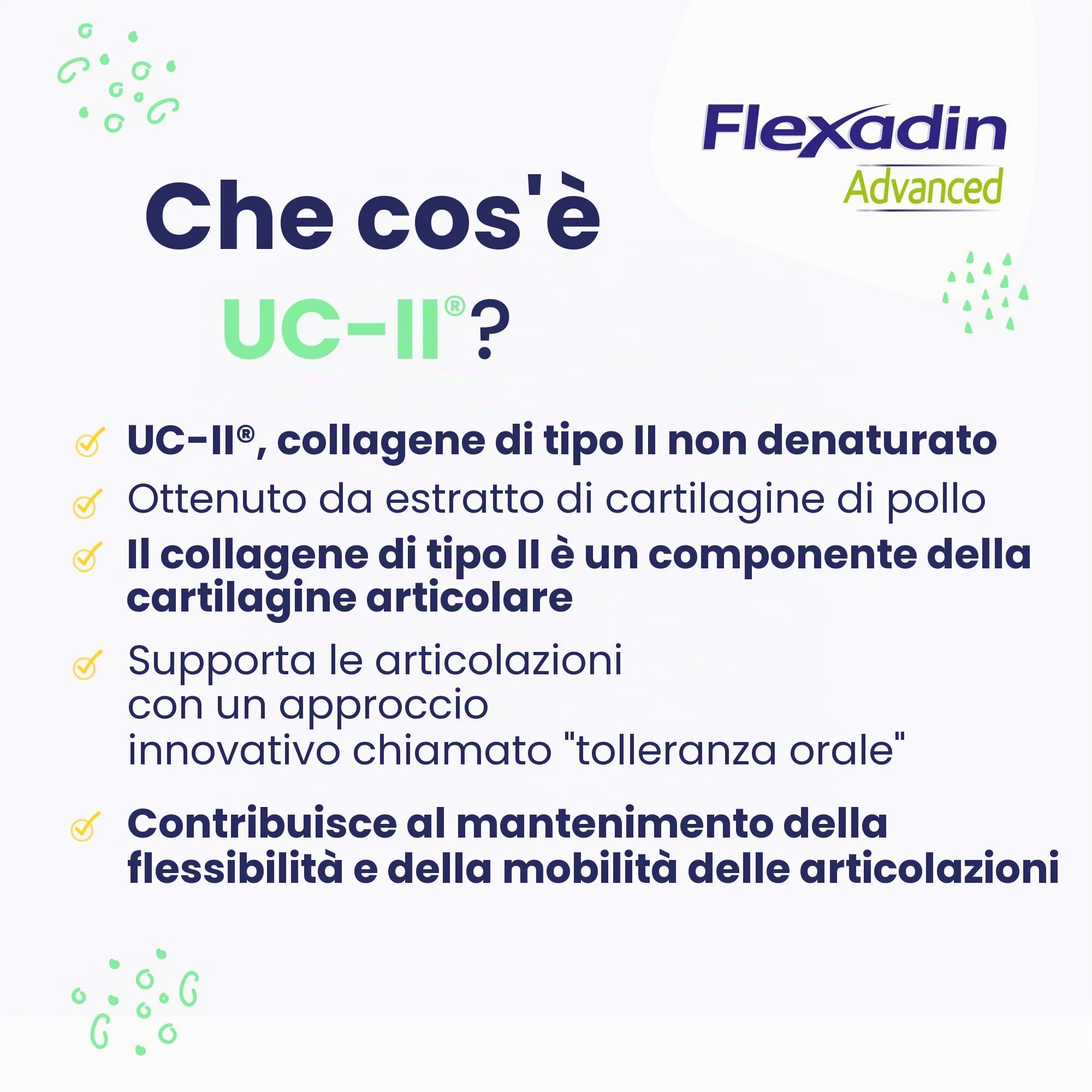 Flexadin Advanced per cani | Confezione doppia | 2 x 60 Chews | Mangime complementare per sostenere la salute delle articolazioni | Con collagene immunoattivo, omega-3 e vitamina E