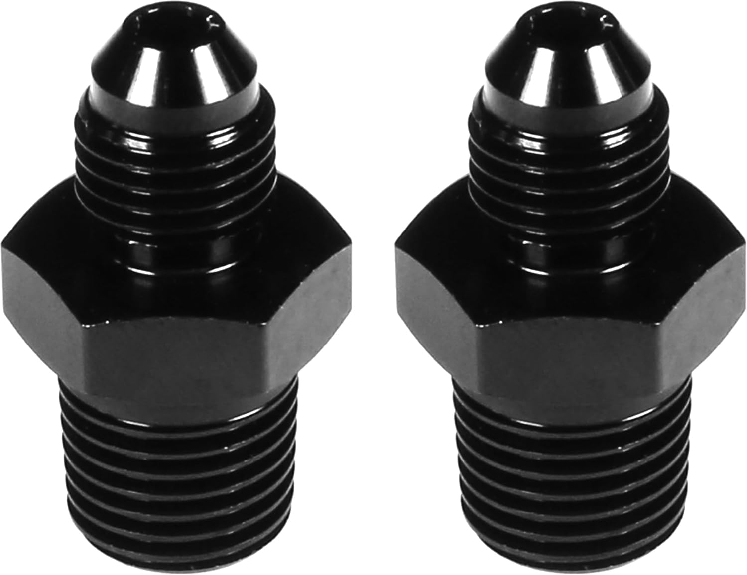 Nastassja 1/4 NPT to 4AN Fittings 2PCS AN Fittings Flare