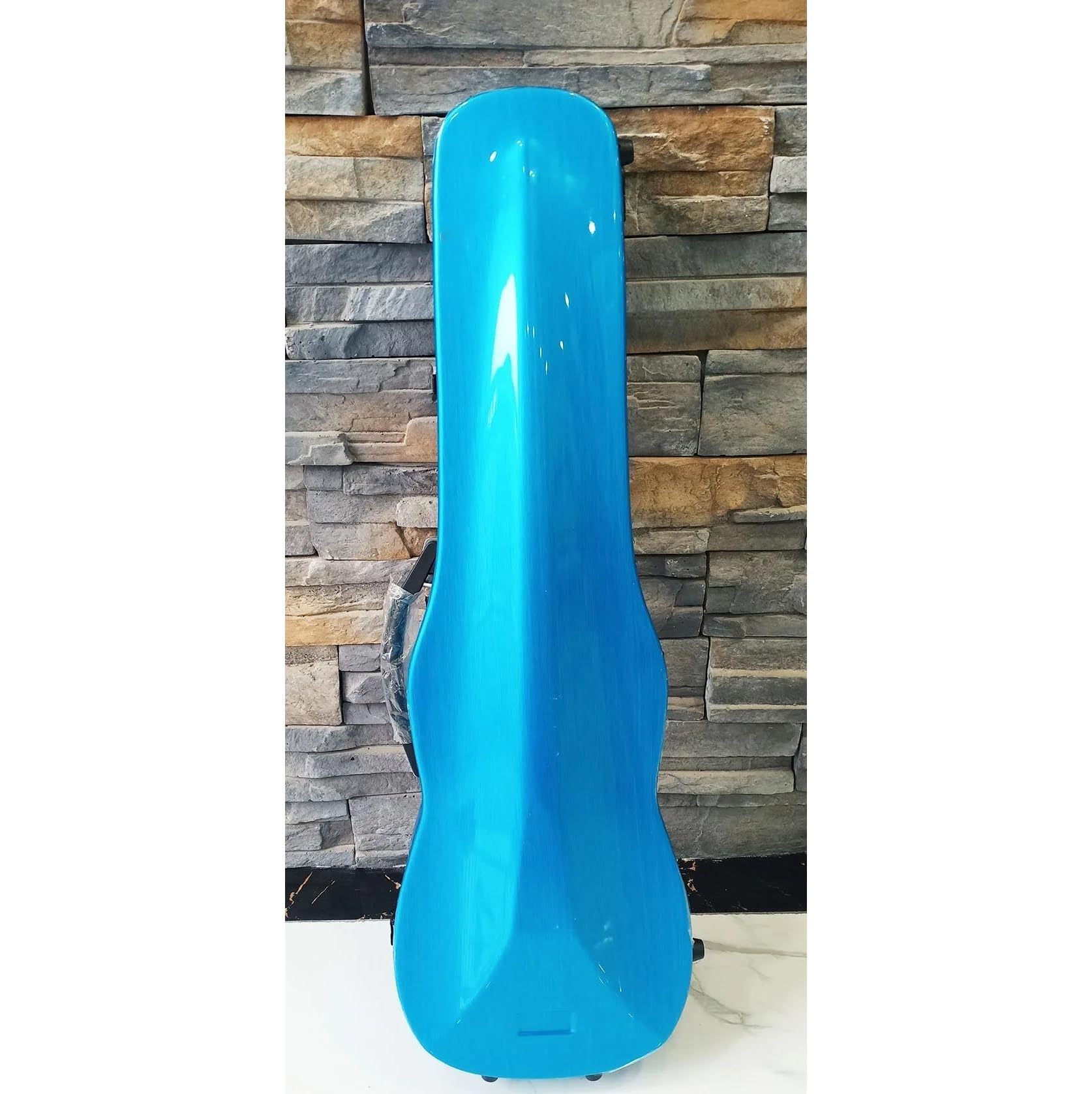 Custodia Per Violino 4/4 3/4 1/2 1/4 1/8 Scatola Per Violino Leggera A Doppia Spalla In Fibra Di Carbonio Scatola Per Violino Accessori Per Violino Custodia professionale per violino(Blue,4/4)