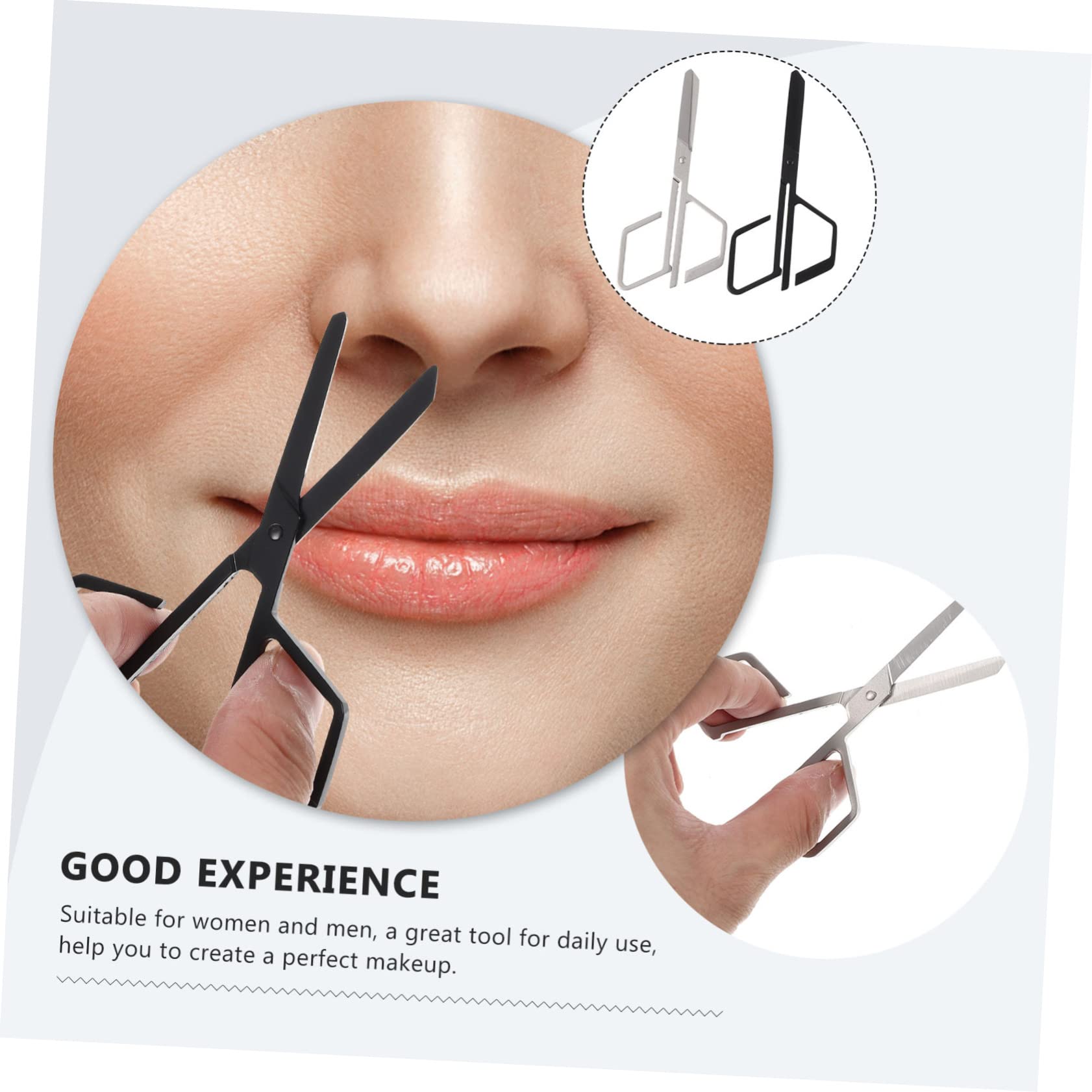 minkissy 10pièces Ciseaux De Taillage Pour Sourcils Et Nez Acier Outils De Toilettage Multifonction Pour Élimination Poils Nez Sourcils Pratique Et Sécurisé