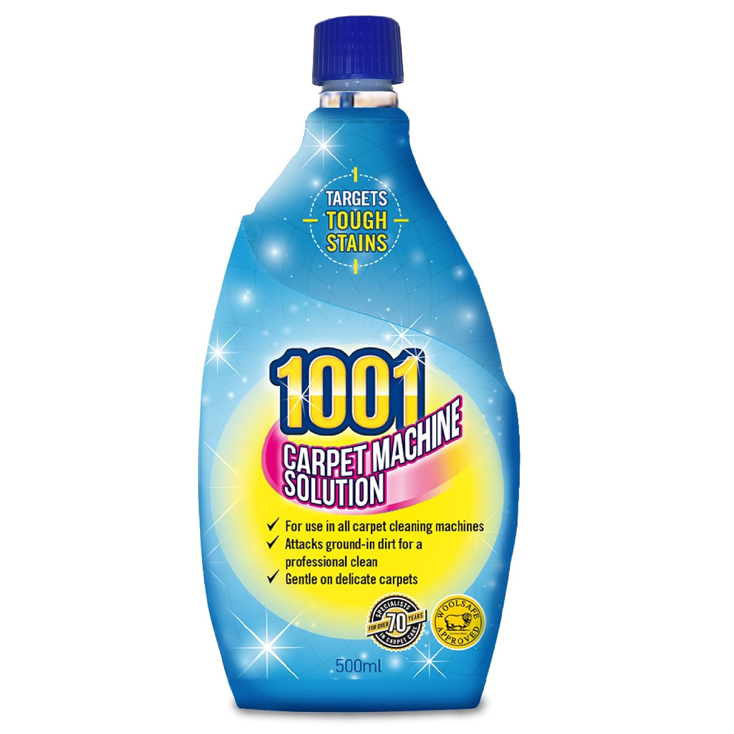 Onbekend 1001 44914 Carpet Machine Solution 500ml accessoire voor tapijtreiniger