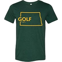 SwingJuice Golf State T-Shirt Crew Neck Short Sleeve Fun Golf Shirt for Men and Women