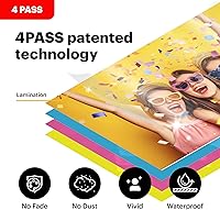 Vista 3 de Kodak Mini Shot 2 Retro 4PASS - Cámara digital instantánea 2 en 1 e impresora fotográfica (2.1 x 3.4 pulgadas) + 8 hojas, color blanco