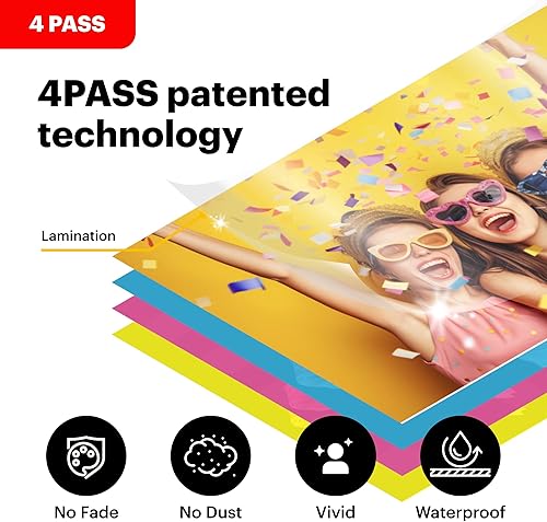 Miniatura 3 de Kodak Mini Shot 2 Retro 4PASS - Cámara digital instantánea 2 en 1 e impresora fotográfica (2.1 x 3.4 pulgadas) + 8 hojas, color blanco