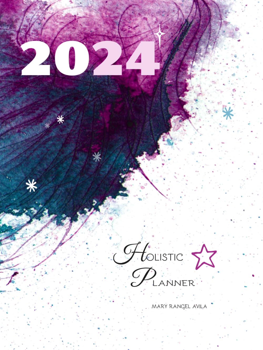 Holistic Planner 2024: Moon Phases , Retrogrades, Monthly and Weekly Calendar