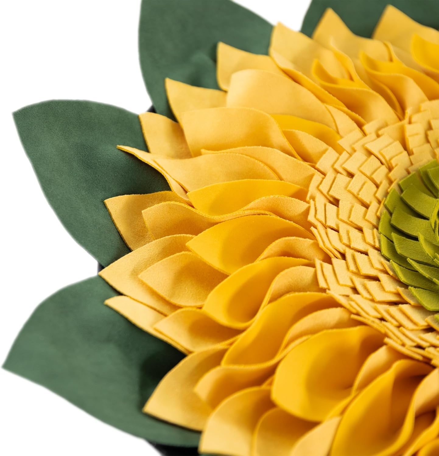 Snuffle Mat for Dogs Sunflower, 20" x 20" Dog Cat Snuffle Mat Interactive Feed Game for Boredom, Encourages Natural Foraging Skills and Stress Relief, Enrichment Toys for All Dog Sizes