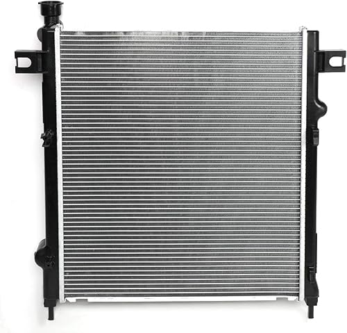 Miniatura 32 de DNA Motoring OEM-RA-2262 Radiador de núcleo de aluminio compatible con 99-04 Grand Cherokee 4.0 AT, 23-7/16 pulgadas de ancho x 21-9/16 pulgadas
