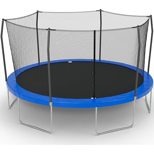 Skywalker Trampolines 12FT 13FT 14FT 15FT 17FT Trampoline with Enclosure, Spring Pad Cover, Heavy Duty Jump Mat