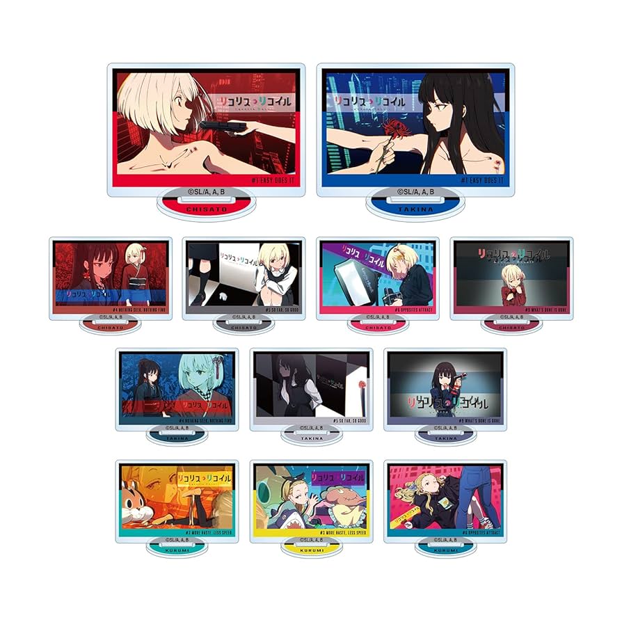 Amazon.co.jp: TVアニメ「リコリス リコイル」 トレーディング