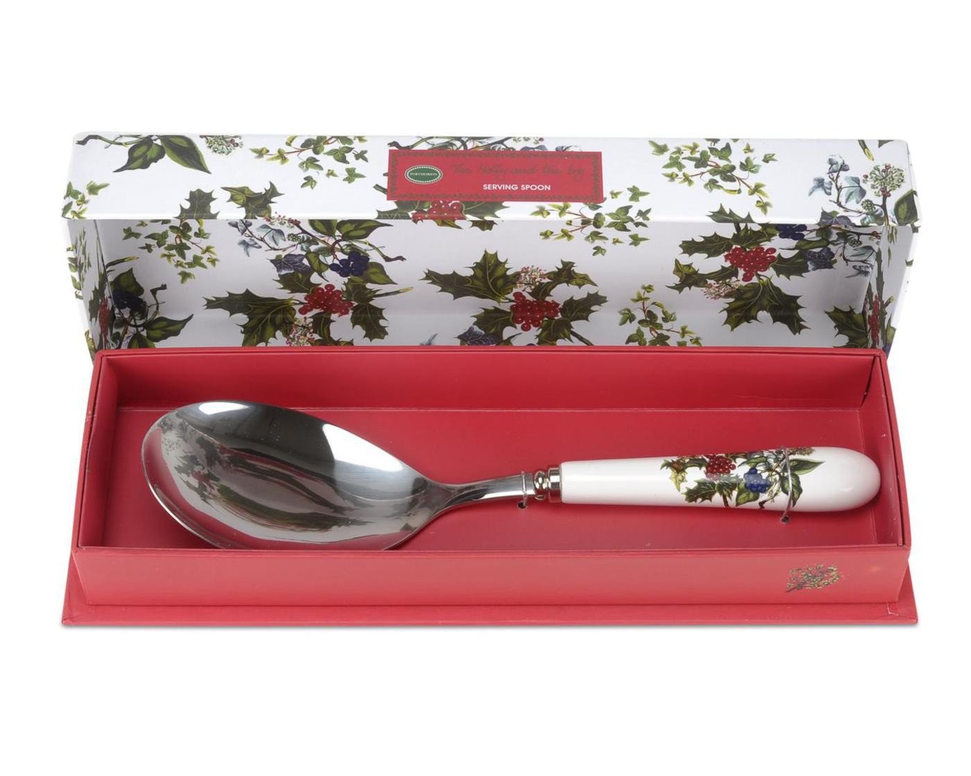 Portmeirion Multi-Colour The Holly & Ivy Serving Spoon,