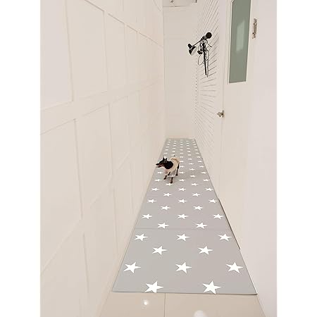 Amazon Dfangペット専用防水クッションマット 折りたたみ式マット 犬用マット ペットマット ペット用 滑らない 洗える ずれない お帰りダッシュ 拭くだけ簡単手入れ 足腰保護 パテラ予防 脱臼予防 介護 グレースター柄 70 1cm Dfang ベッドマット 通販