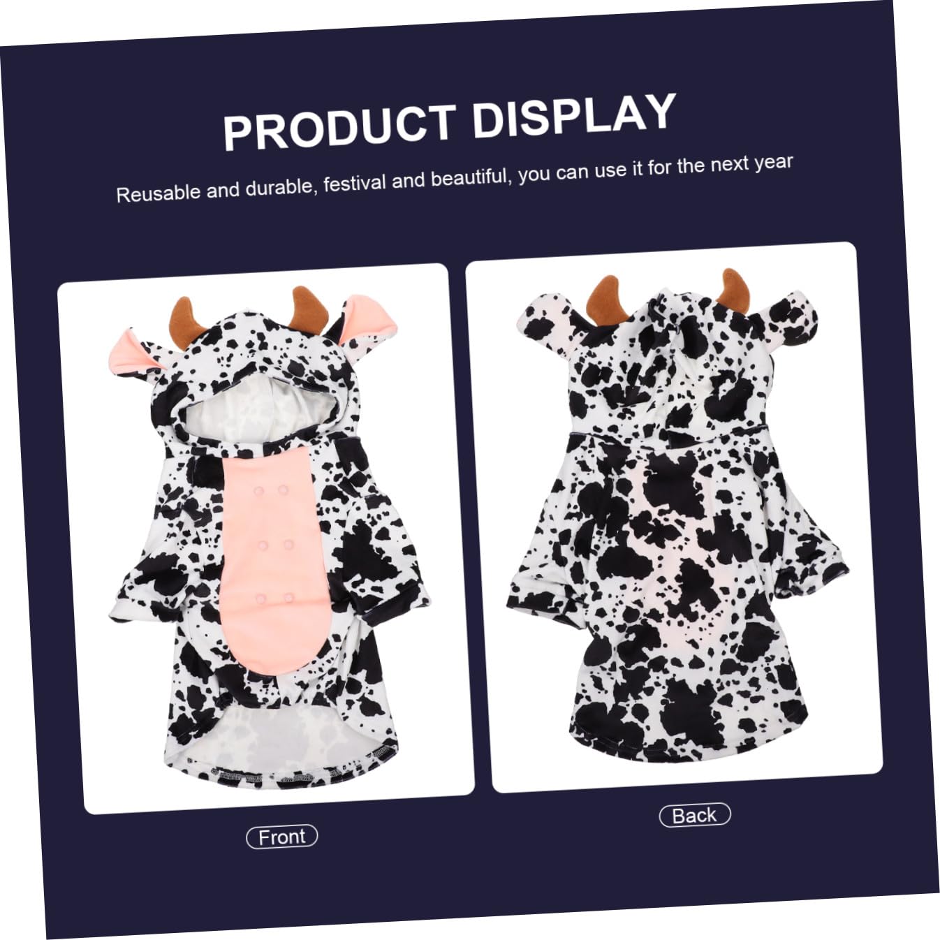 INOOMP 3pezzi Costume Per Animali Domestici Abbigliamento Decorativo Per Per Fotografie e Speciali Materiale Resistente Per e Inverno