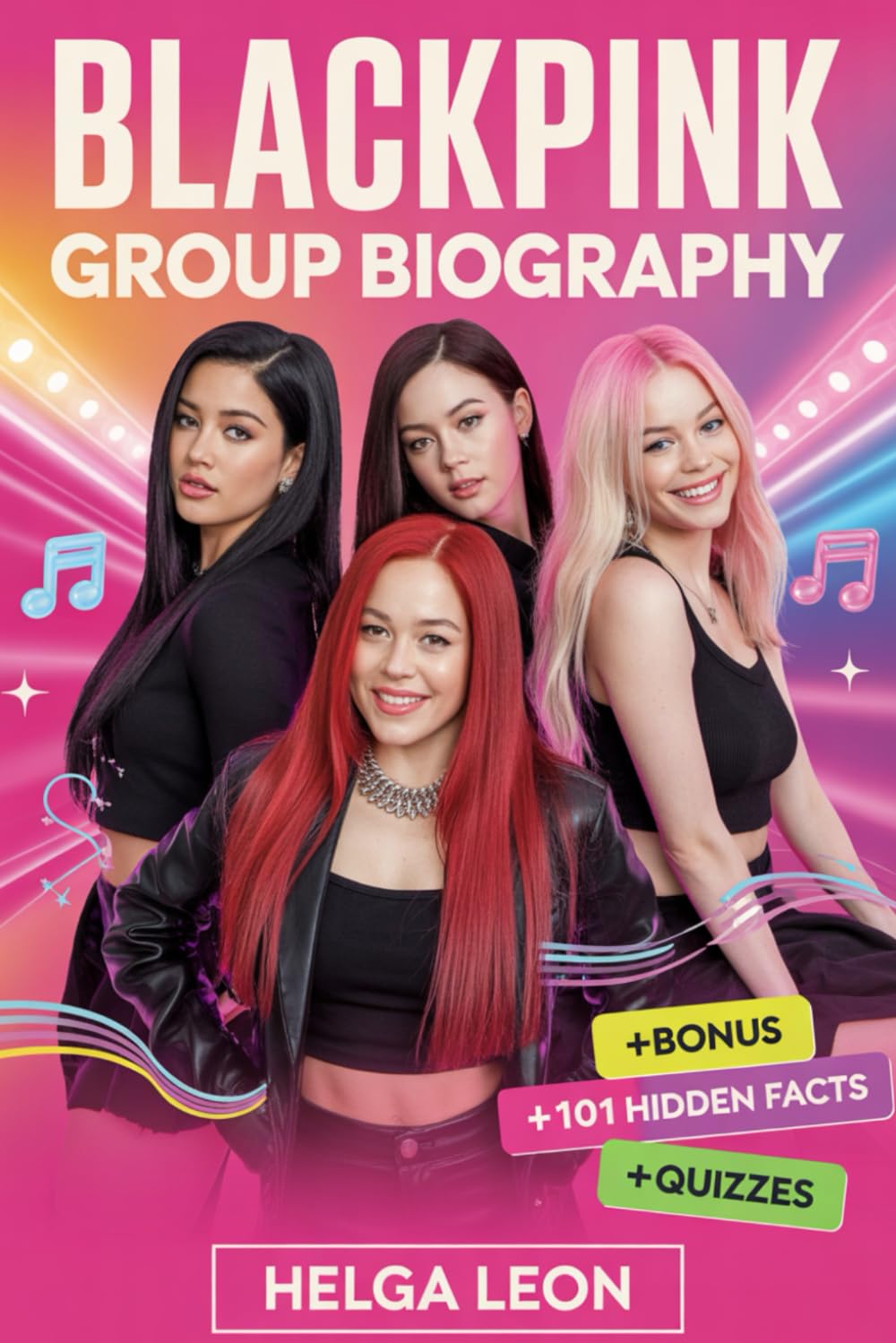 BlackPink Group Biography: The Full Story of Jisoo, Jennie, Rosé, and Lisa — Featuring 101 Hidden Facts, Untold Stories, and Fun Fan Trivia Quizzes