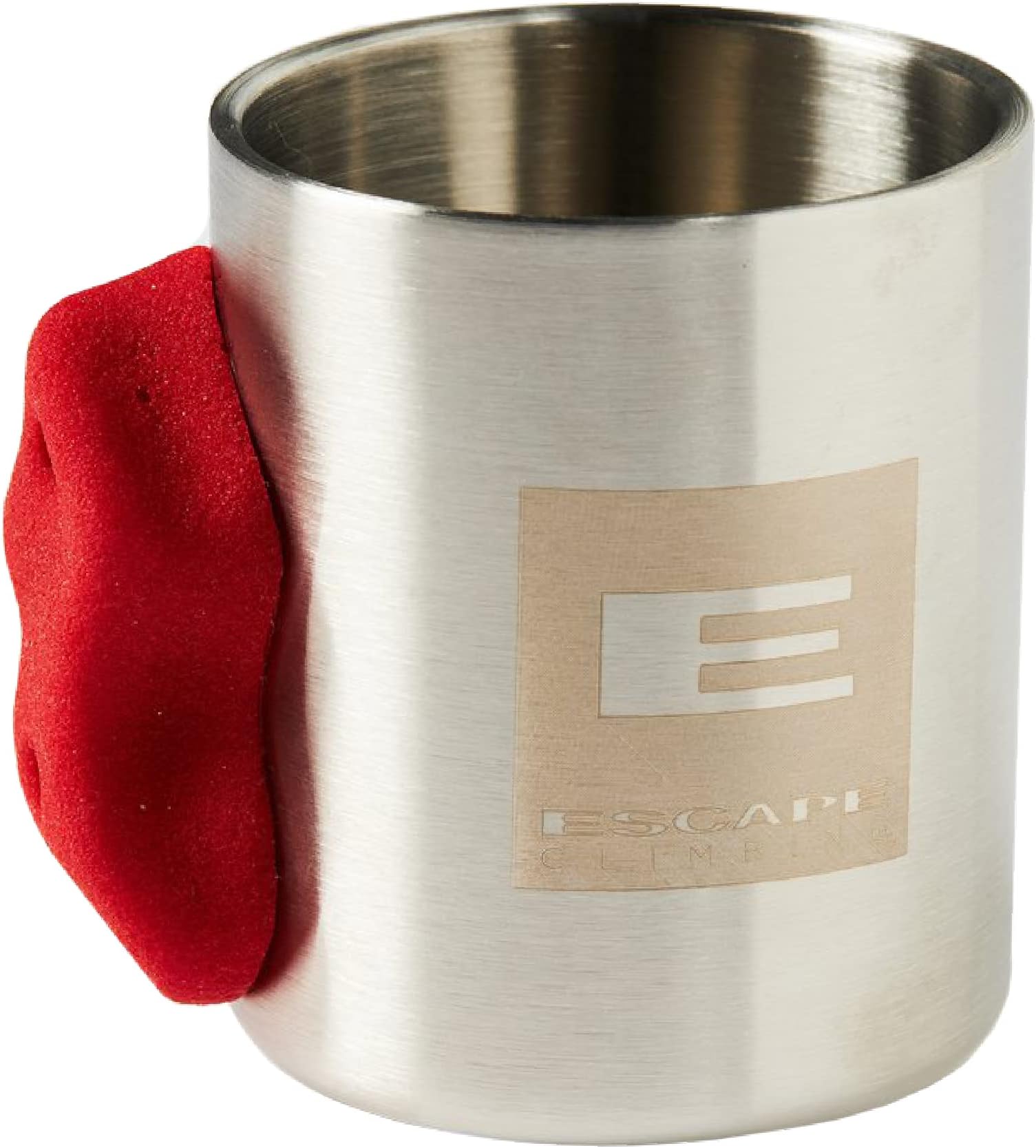 Escape Climbing Crimp Mug | Insulated Stainless Steel Rock Climbing Mug | 9 oz Capacity | Real Rock Climbing Hold Grip |