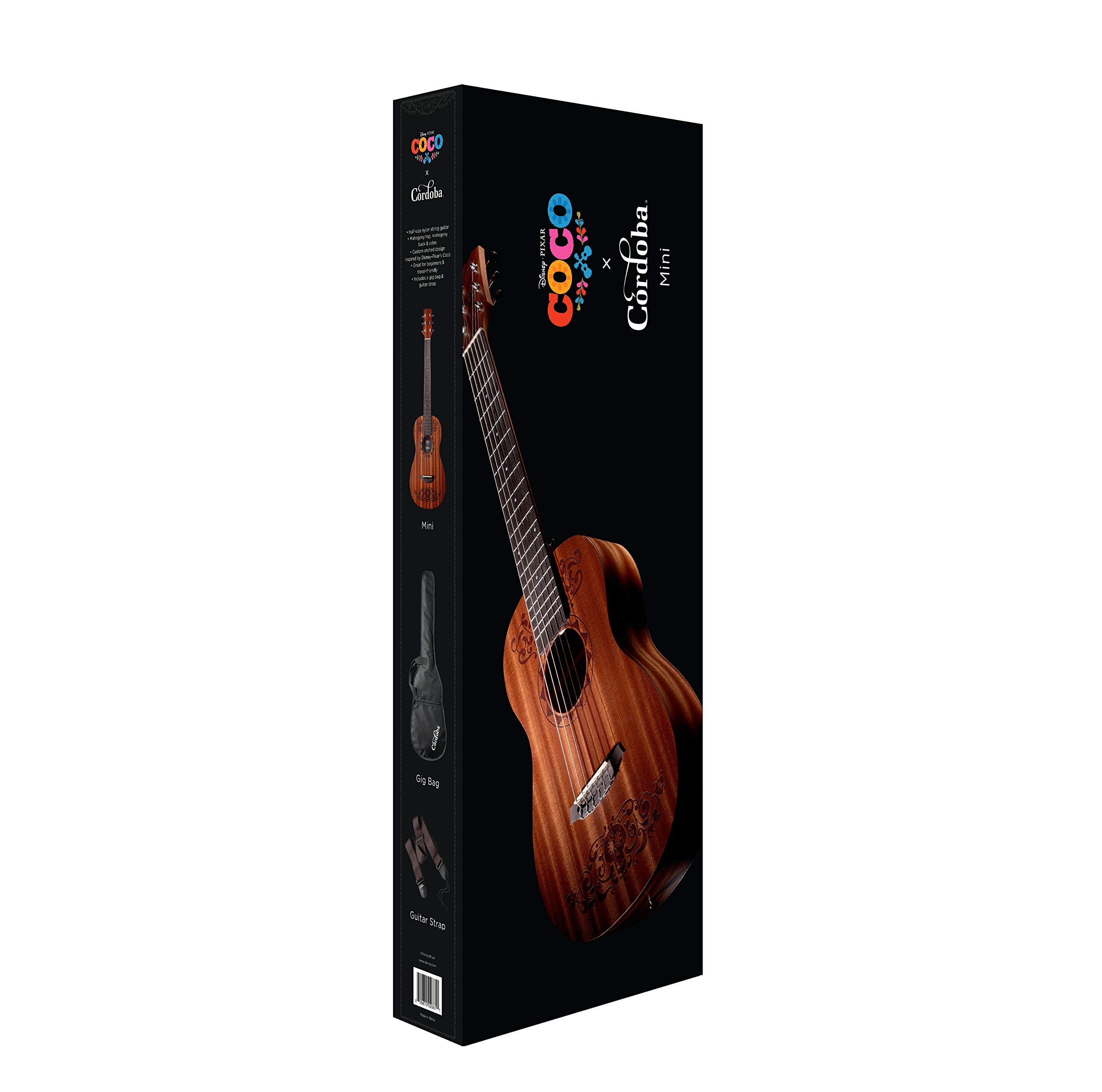 Disney/Pixar Coco x Cordoba Mini Mahogany Acoustic Guitar - Buy Online -  54150930