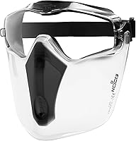 NoCry ANSI Z87.1 Anti-Fog Anti-Scratch Safety Face Shield - Impact Resistant Grinding Shield for Work