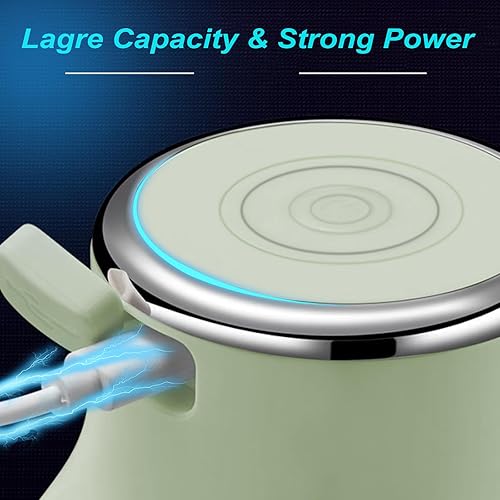 Miniatura 2 de Picadora de verduras, picadora de ajo eléctrica, mini licuadora recargable USB de 250ML, potente procesador de alimentos pequeño, licuadora para