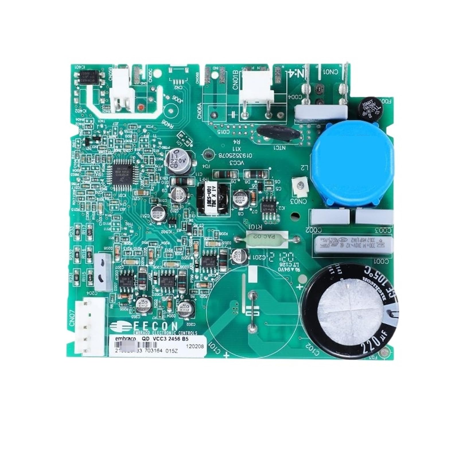 Kompatibel for Embraco, Kühlschrank-PC-Board VCC3 2456 Computer-Board-Teile