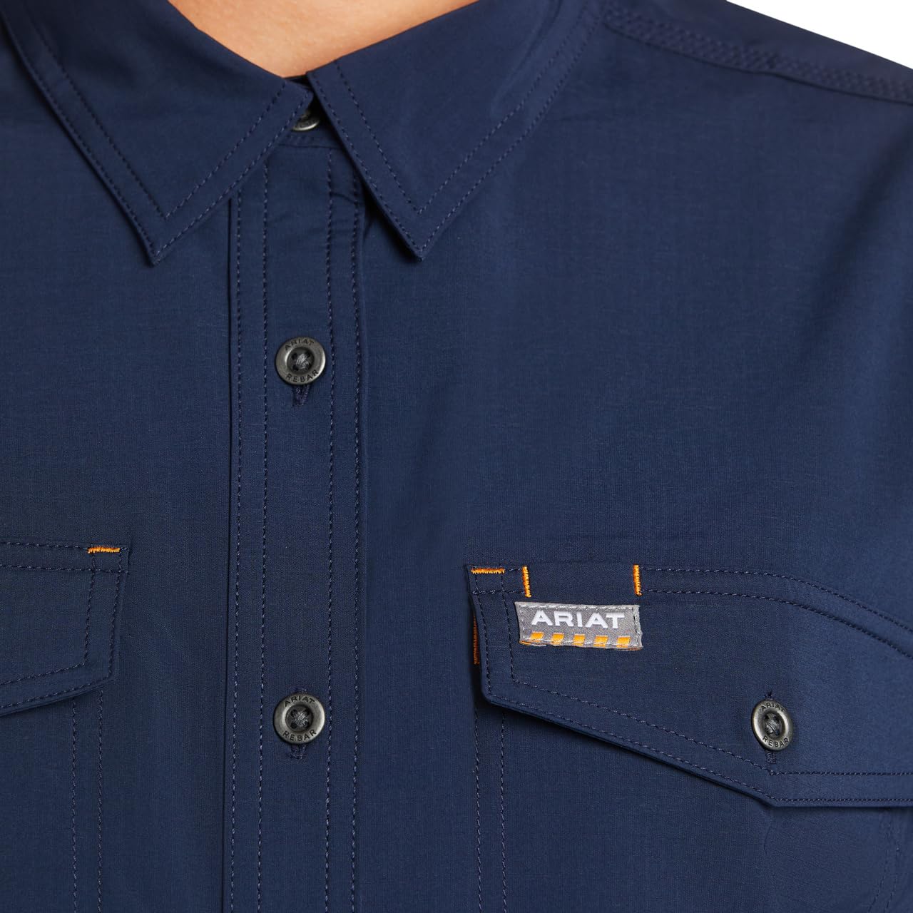 ARIAT Rebar Made Tough Venttek Durastretch - Camicia da Lavoro Camicia Uomo