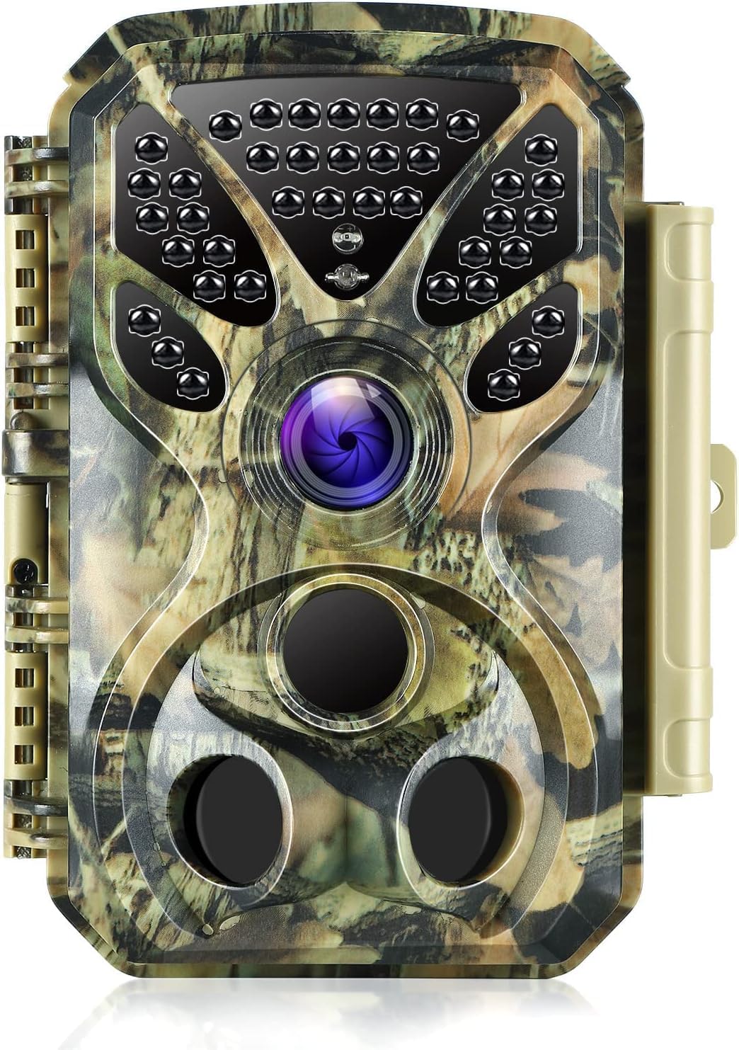 Trail & Game Camera 2160P 32MP with 100ft Night Vision Motion Activated IP66 Waterproof 0.1s Trigger Speed for Hunting