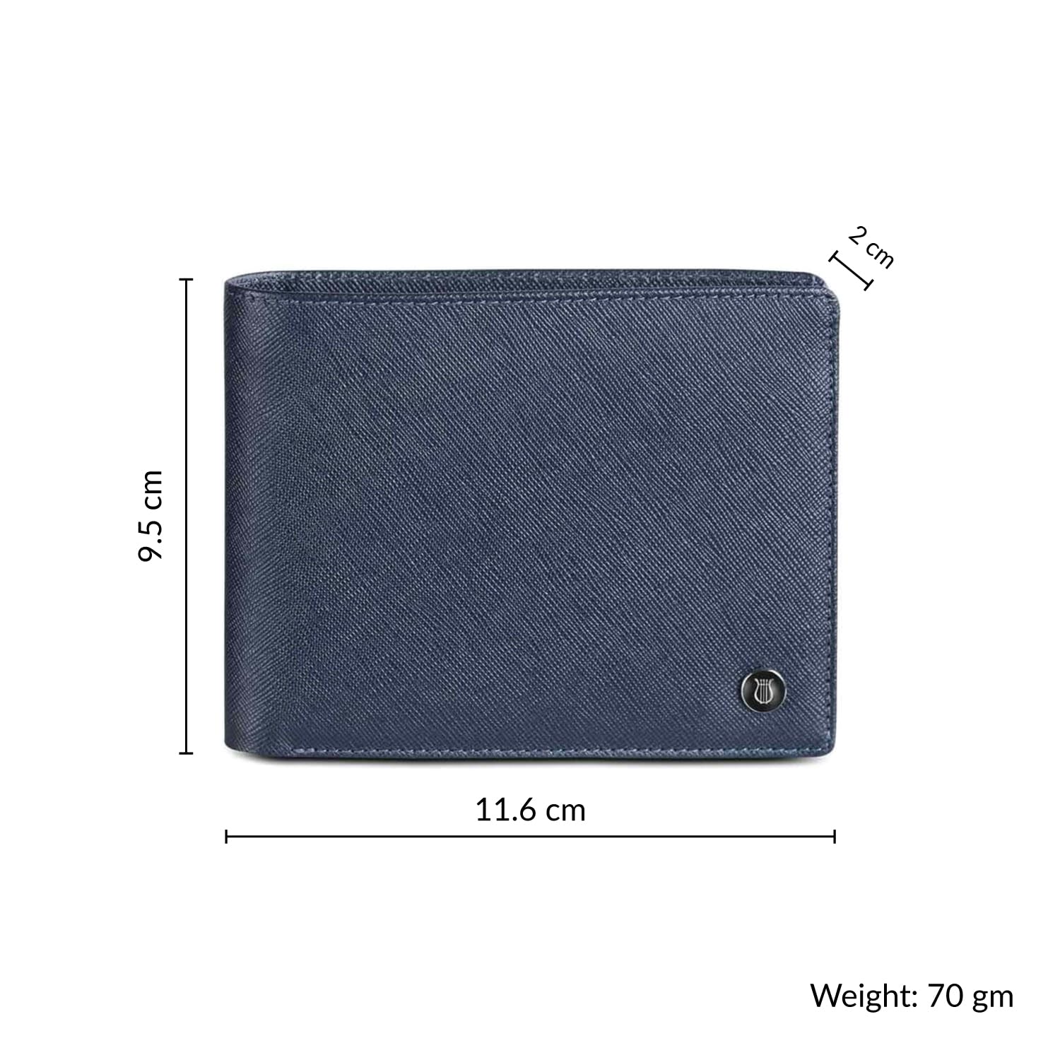 LAPIS BARD Stanford Bi-Fold Wallet with Coin Pouch 1