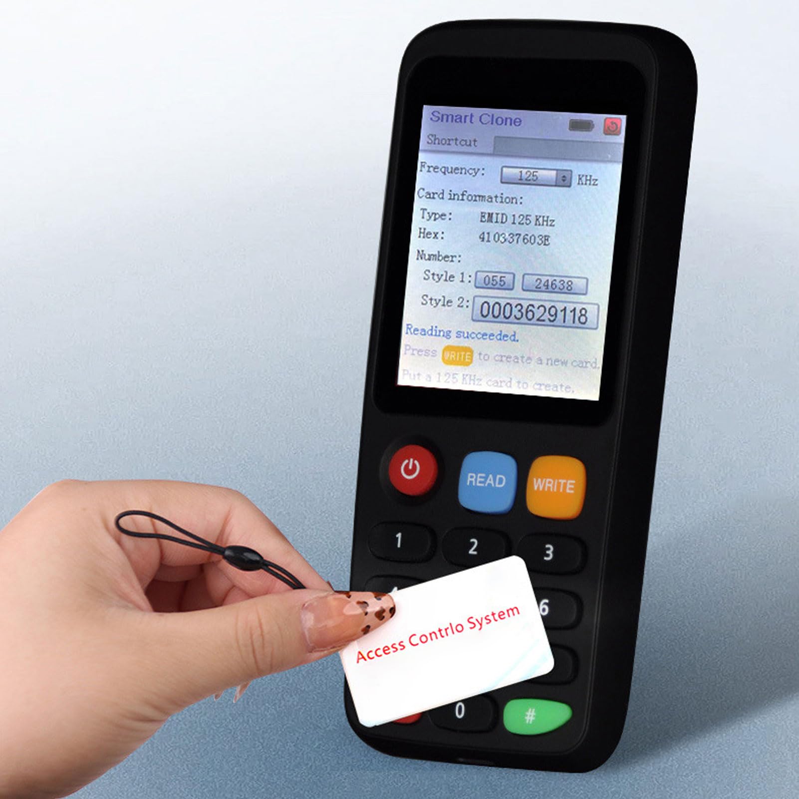 Garosa Duplicateur de Carte NFC Portable Copieur RFID pour Contrôle d'Accès Programmeur IC 13.56MHz USB Type C Cloneur de Badge avec Logiciel Décodeur