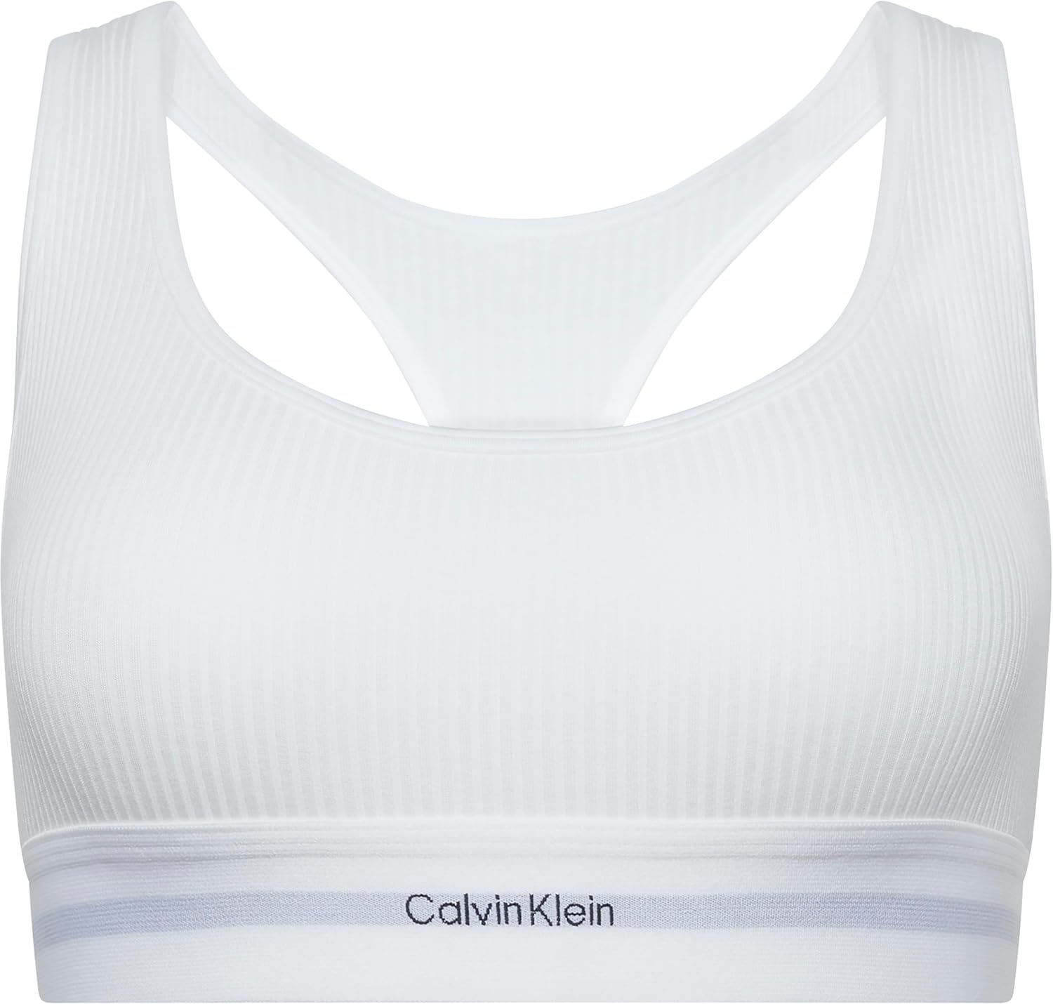 Calvin Klein Women's Cotton Modal Stretch Rib Lightly Lined Bralette