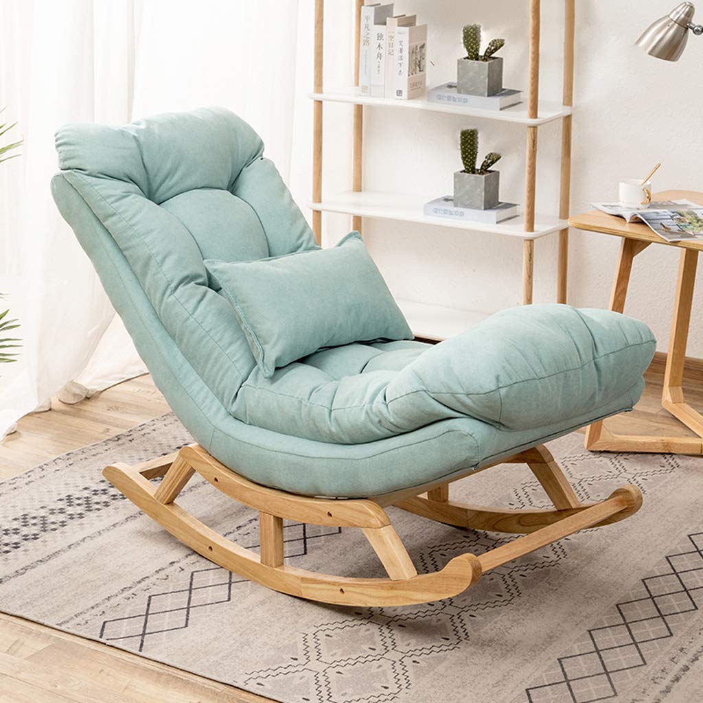 Sillones reclinables Silla Mecedora Tumbona Sillón reclinable para Embarazadas Silla de Comedor Dormitorio Sala de Estar Balcón Terraza Junto al Lago Dormitorio de p(