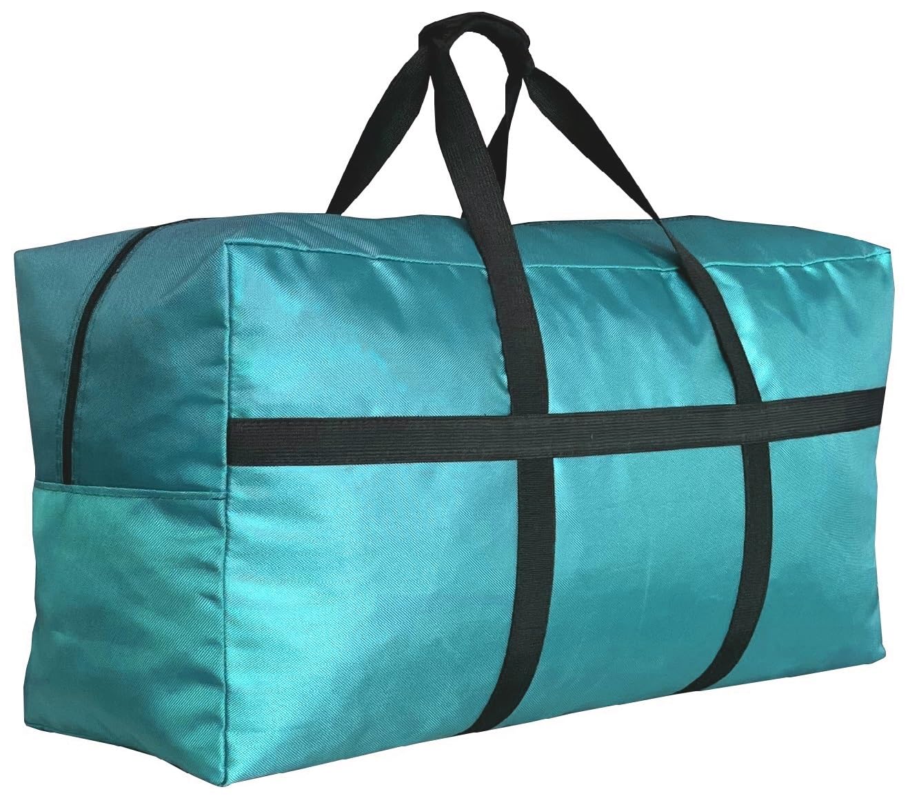 HaoHakka Extra Large Duffle Bag for Travel, Big Foldable Storage Bag - Turquoise