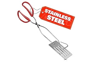 Long 2-in-1 Spatula and Tongs: Enhance Your Grilling Game