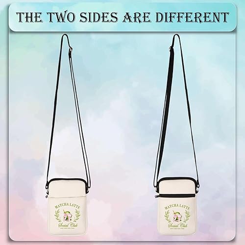 Miniatura 5 de MEIKIUP Regalo para amantes del café con leche Matcha – Bolsas de comestibles reutilizables y regalo de Matcha Barista Matcha Cb